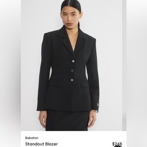 Babaton Standout Black Women's Blazer